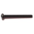 Midwest Fastener #6-32 x 1-1/2 in Phillips Pan Machine Screw, Black Oxide Steel, 20 PK 33146